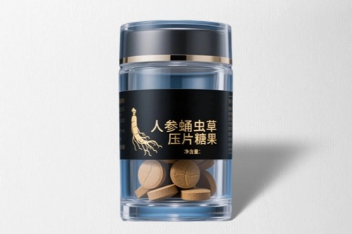 人参蛹虫草压片糖果代加工